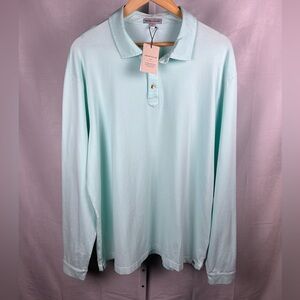 Peter Millar Light Blue Men's Shirt